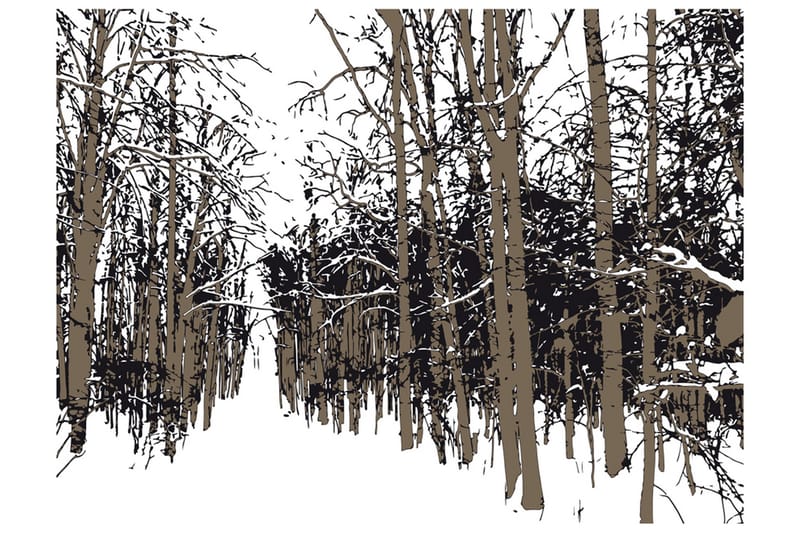 FOTOTAPET Trees Autumn 350x270 - Artgeist sp. z o. o. - Inredning & dekor - Väggdekor - Tapeter & tapettillbehör - Fototapeter