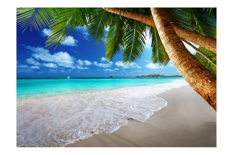 Fototapet Tropical Island 150x105 - Artgeist sp. z o. o. - Inredning & dekor - Väggdekor - Tapeter & tapettillbehör - Fototapeter