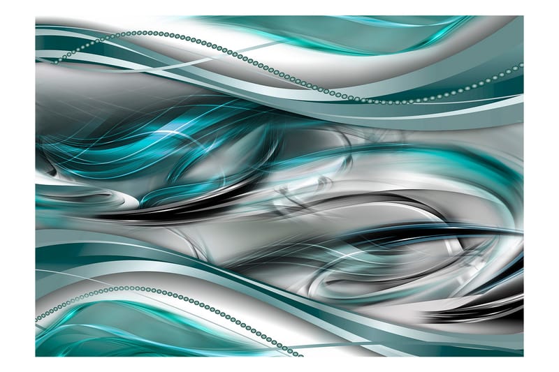 FOTOTAPET Tunnels Green 300x210 - Artgeist sp. z o. o. - Inredning & dekor - Väggdekor - Tapeter & tapettillbehör - Fototapeter