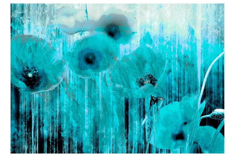FOTOTAPET Turquoise Madness 100x70 - Artgeist sp. z o. o. - Inredning & dekor - Väggdekor - Tapeter & tapettillbehör - Fototapeter