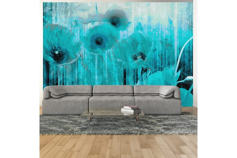 Fototapet Turquoise Madness 150x105 - Artgeist sp. z o. o. - Inredning & dekor - Väggdekor - Tapeter & tapettillbehör - Fototapeter
