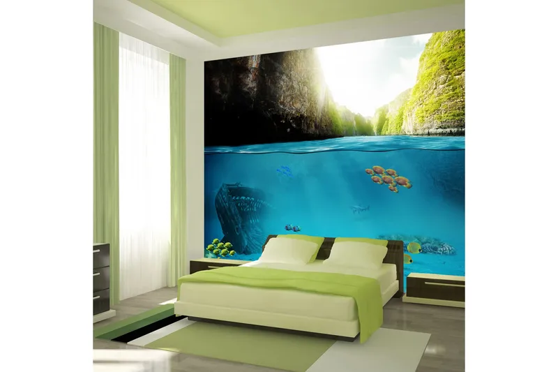 Fototapet Under The Waterline 350x245, Artgeist sp. z o. o.
