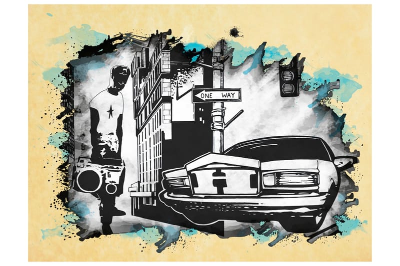 FOTOTAPET Urban Atmosphere 400x309, Artgeist sp. z o. o.