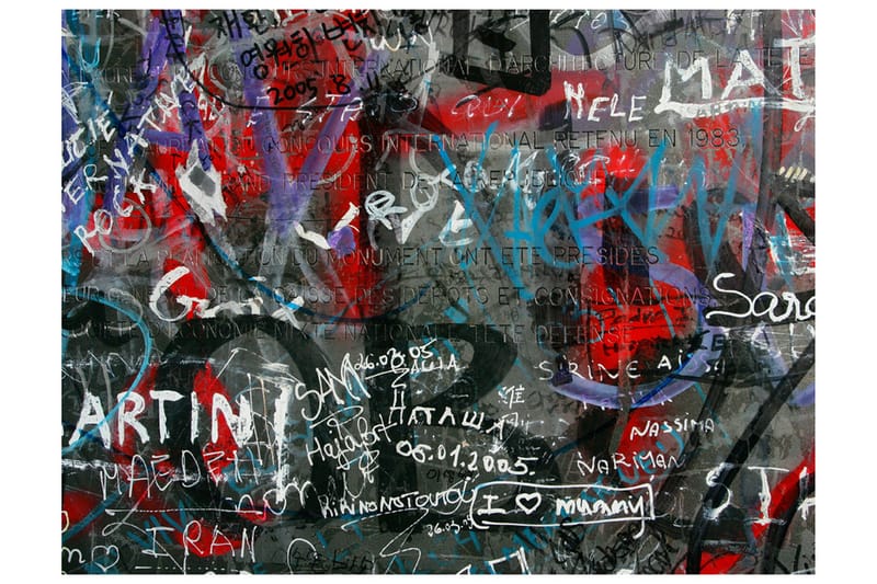 FOTOTAPET Urban Graffiti 200x154, Artgeist sp. z o. o.