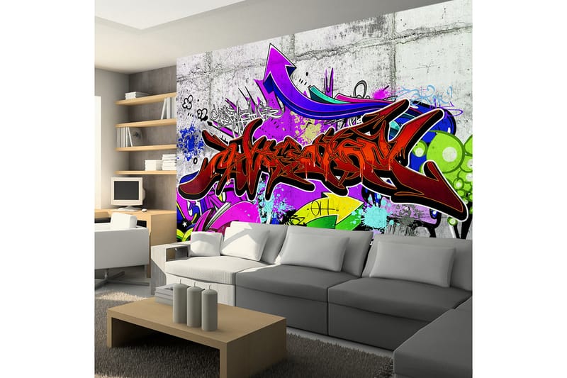 FOTOTAPET Urban Style 150x105 - Artgeist sp. z o. o. - Inredning & dekor - Väggdekor - Tapeter & tapettillbehör - Fototapeter