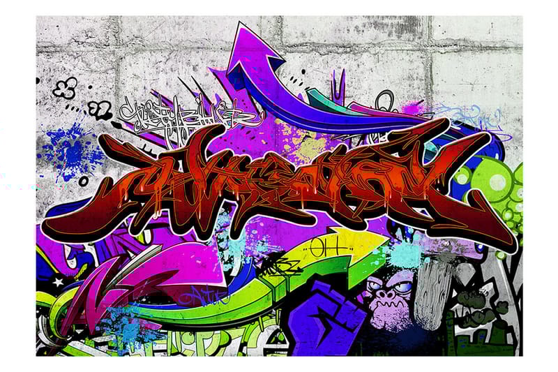 FOTOTAPET Urban Style 300x210 - Artgeist sp. z o. o. - Inredning & dekor - Väggdekor - Tapeter & tapettillbehör - Fototapeter