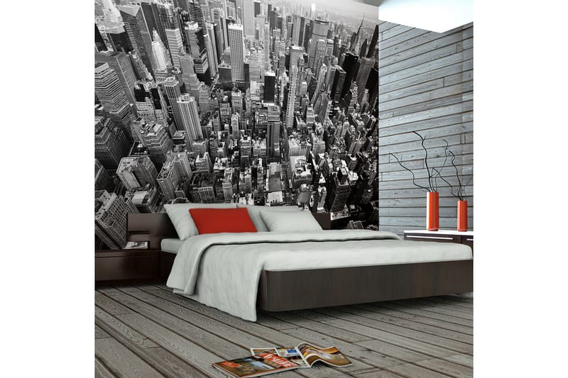 FOTOTAPET Usa New York Svart Och Vitt 300x231, Artgeist sp. z o. o.