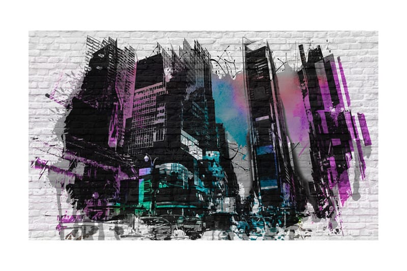 Fototapet Utanför Stadens Murar 450x270 - Artgeist sp. z o. o. - Inredning & dekor - Väggdekor - Tapeter & tapettillbehör - Fototapeter