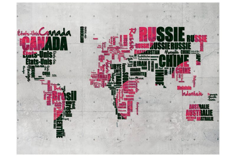 Fototapet Värld Av Resor 200x154 - Artgeist sp. z o. o. - Inredning & dekor - Väggdekor - Tapeter & tapettillbehör - Fototapeter