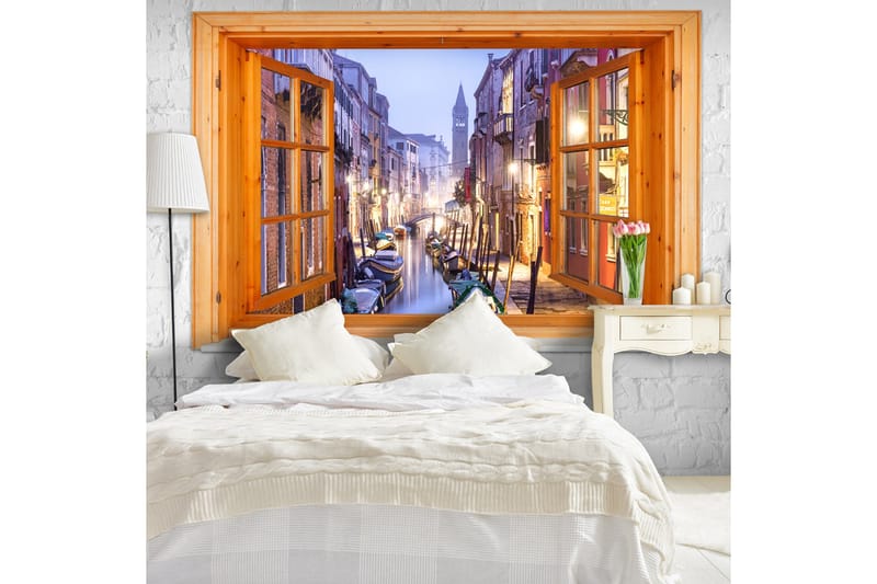 FOTOTAPET Venice View 100x70 - Artgeist sp. z o. o. - Inredning & dekor - Väggdekor - Tapeter & tapettillbehör - Fototapeter
