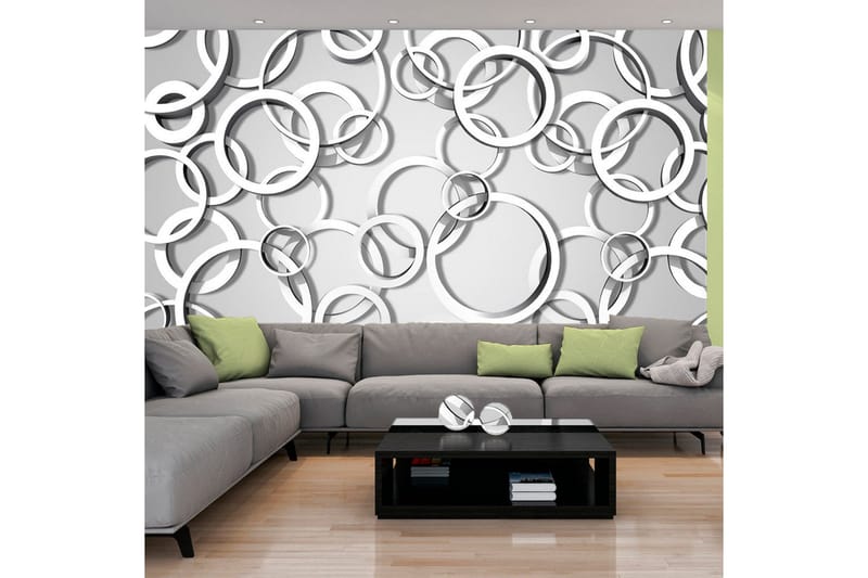 Fototapet Vicious Circles 100x70 - Artgeist sp. z o. o. - Inredning & dekor - Väggdekor - Tapeter & tapettillbehör - Fototapeter