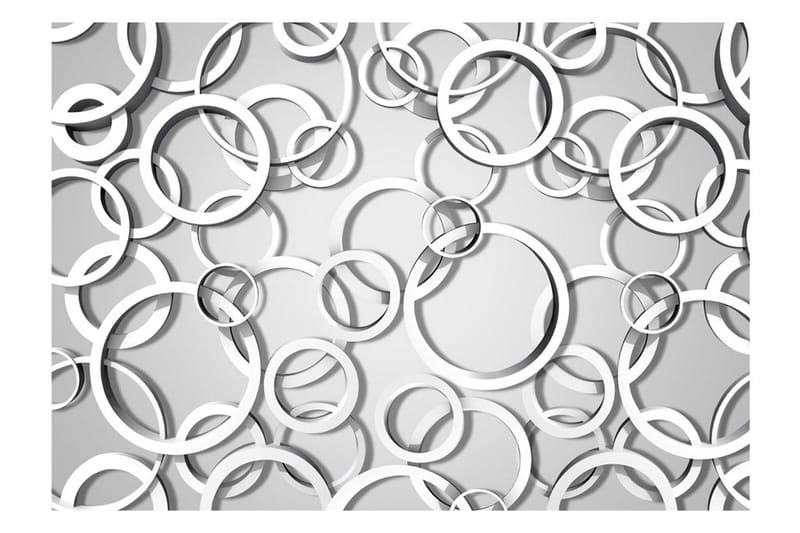 FOTOTAPET Vicious Circles 200x140 - Artgeist sp. z o. o. - Inredning & dekor - Väggdekor - Tapeter & tapettillbehör - Fototapeter