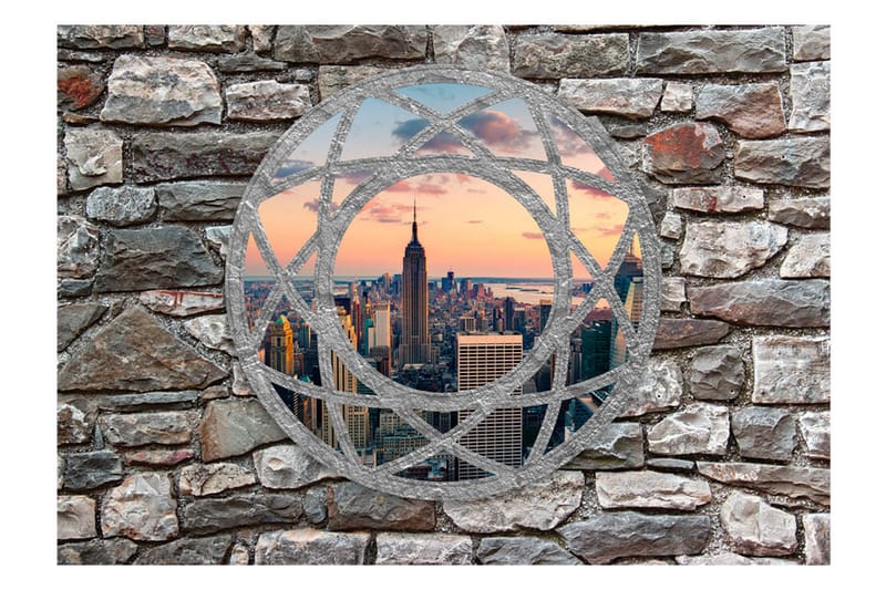 FOTOTAPET View Of Skyscrapers 250x175 - Artgeist sp. z o. o. - Inredning & dekor - Väggdekor - Tapeter & tapettillbehör - Fototapeter