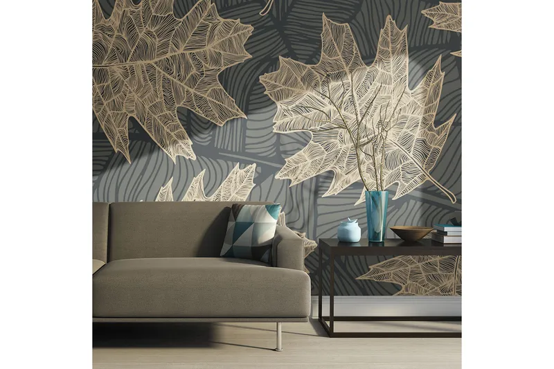 Fototapet Vilande Höst 400x309 - Artgeist sp. z o. o. - Inredning & dekor - Väggdekor - Tapeter & tapettillbehör - Fototapeter