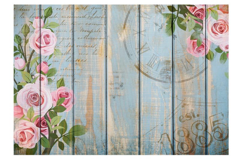 FOTOTAPET Vintage Garden 300x210 - Artgeist sp. z o. o. - Inredning & dekor - Väggdekor - Tapeter & tapettillbehör - Fototapeter