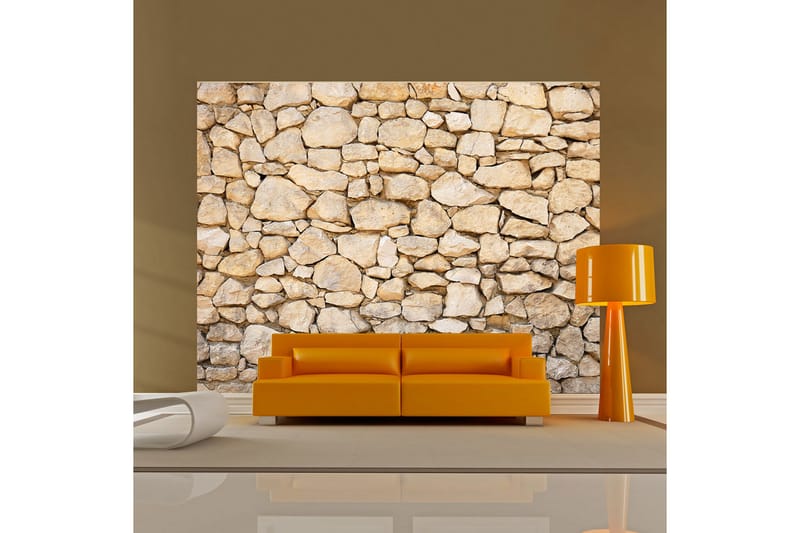 FOTOTAPET Visuell Illusion Sten 400x309 - Artgeist sp. z o. o. - Inredning & dekor - Väggdekor - Tapeter & tapettillbehör - Fototapeter