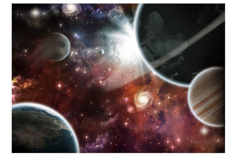 FOTOTAPET Walk In Space 100x70 - Artgeist sp. z o. o. - Inredning & dekor - Väggdekor - Tapeter & tapettillbehör - Fototapeter