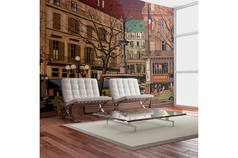 Fototapet Walk Through The French Square 250x193, Artgeist sp. z o. o.