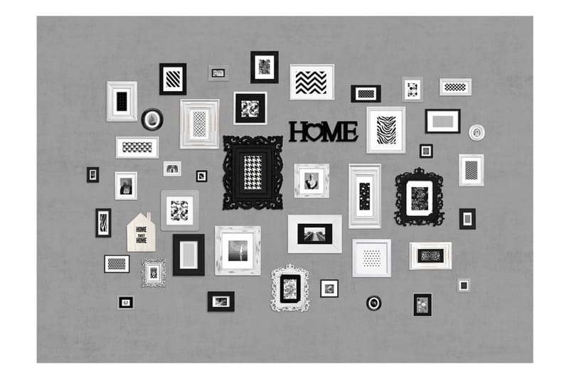 Fototapet Wall Full Of Frames 150x105 - Artgeist sp. z o. o. - Inredning & dekor - Väggdekor - Tapeter & tapettillbehör - Fototapeter