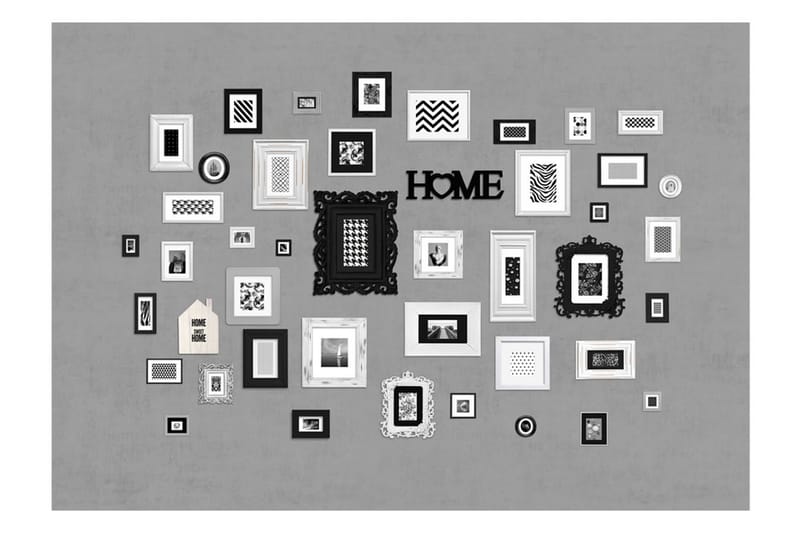 FOTOTAPET Wall Full Of Frames 200x140 - Artgeist sp. z o. o. - Inredning & dekor - Väggdekor - Tapeter & tapettillbehör - Fototapeter