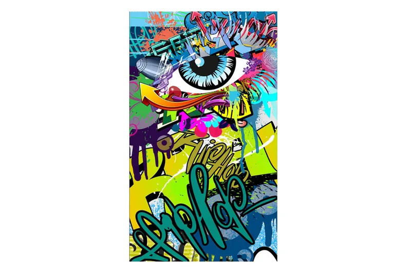 Fototapet Watchful Eyes 50x1000 - Artgeist sp. z o. o. - Inredning & dekor - Väggdekor - Tapeter & tapettillbehör - Fototapeter