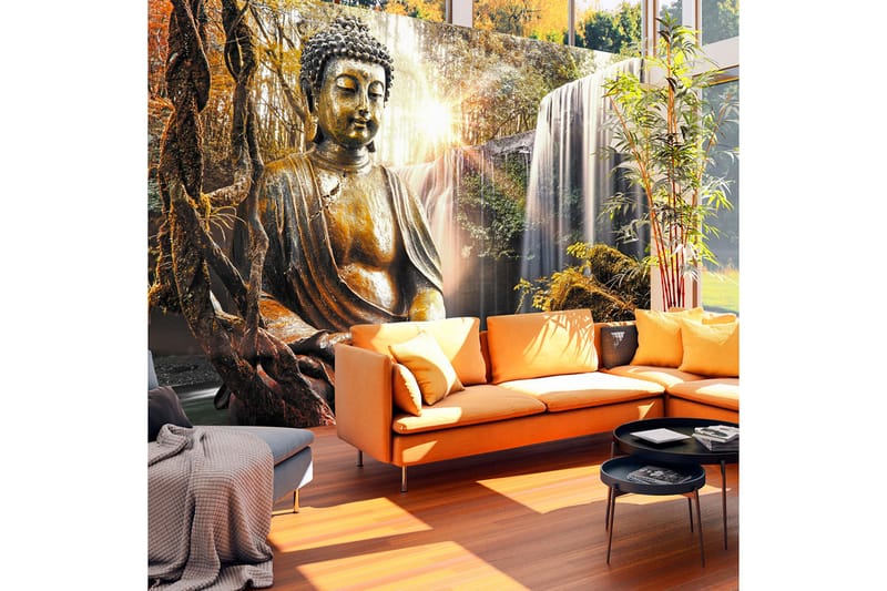 FOTOTAPET Waterfall Of Contemplation 150x105, Artgeist sp. z o. o.