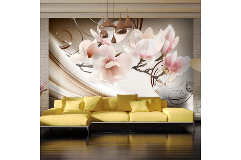 FOTOTAPET Waves Of Magnolia 350x245, Artgeist sp. z o. o.