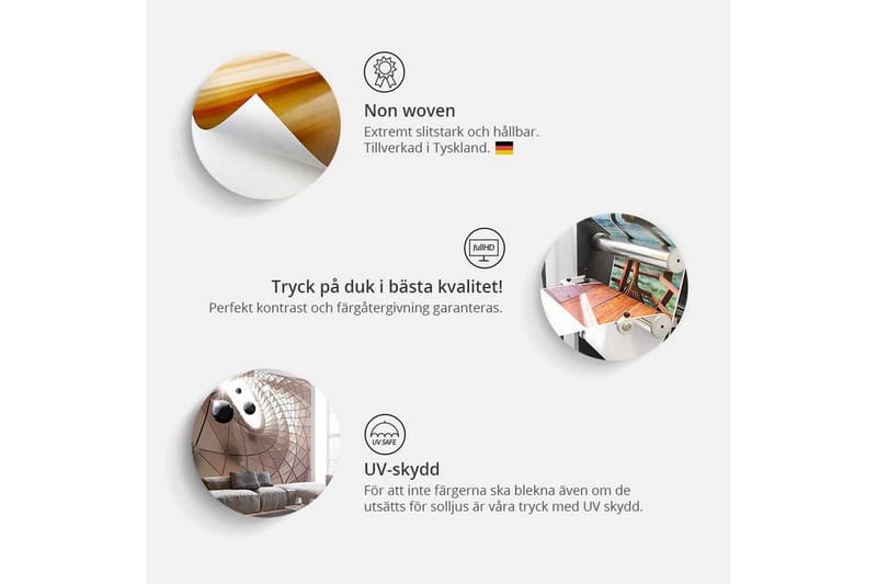 Fototapet Waving White 250x175 - Artgeist sp. z o. o. - Inredning & dekor - Väggdekor - Tapeter & tapettillbehör - Fototapeter