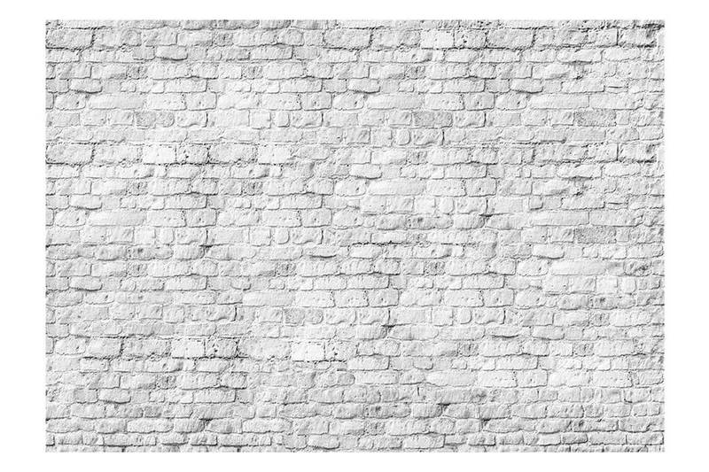 Fototapet White Brick 300x210 - Artgeist sp. z o. o. - Inredning & dekor - Väggdekor - Tapeter & tapettillbehör - Fototapeter