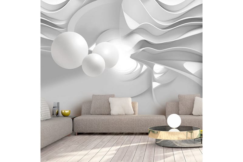 FOTOTAPET White Corridors 200x140, Artgeist sp. z o. o.