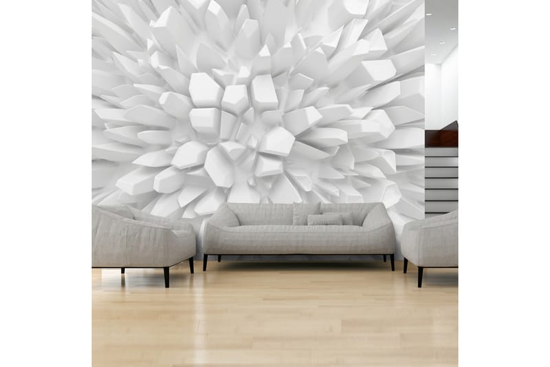 FOTOTAPET White Dahlia 350x245, Artgeist sp. z o. o.