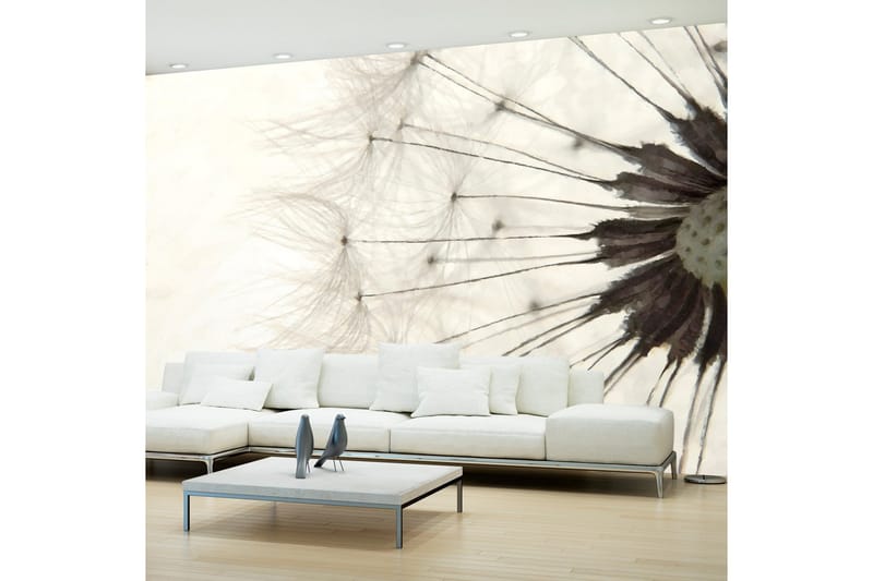 FOTOTAPET White Dandelion 150x105, Artgeist sp. z o. o.