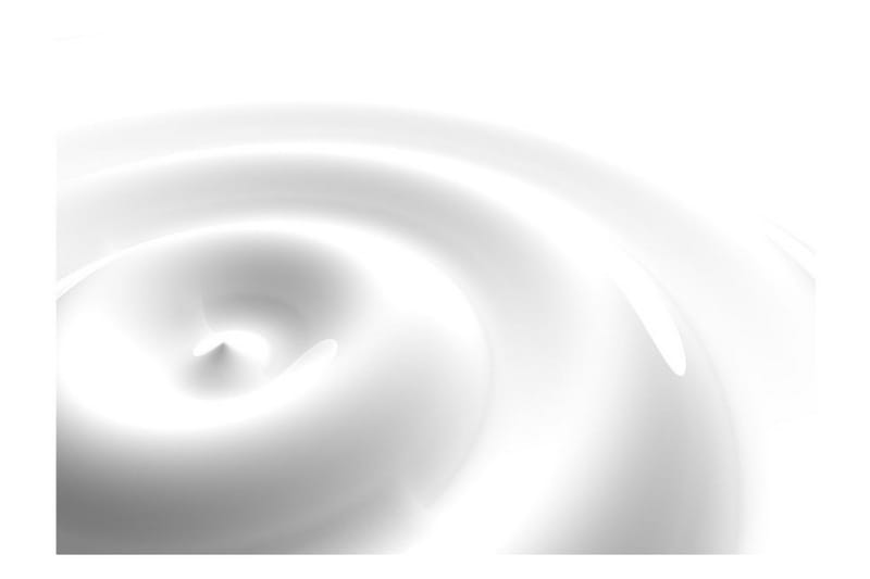 Fototapet White Swirl 250x175 - Artgeist sp. z o. o. - Inredning & dekor - Väggdekor - Tapeter & tapettillbehör - Fototapeter
