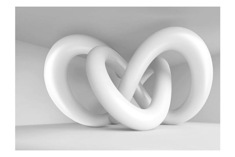 FOTOTAPET White Weave 200x140 - Artgeist sp. z o. o. - Inredning & dekor - Väggdekor - Tapeter & tapettillbehör - Fototapeter