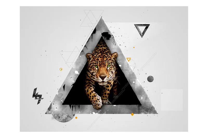 Fototapet Wild Abstraktion 400x309 - Artgeist sp. z o. o. - Inredning & dekor - Väggdekor - Tapeter & tapettillbehör - Fototapeter