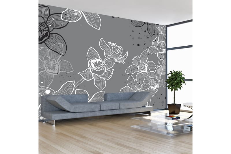 Fototapet Winter Flora 250x193 - Artgeist sp. z o. o. - Inredning & dekor - Väggdekor - Tapeter & tapettillbehör - Fototapeter