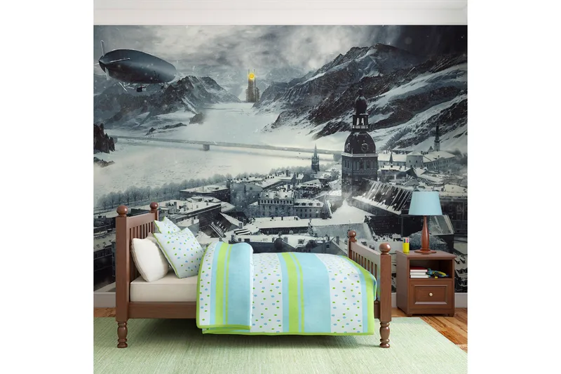 FOTOTAPET Winter In Russia 350x270, Artgeist sp. z o. o.