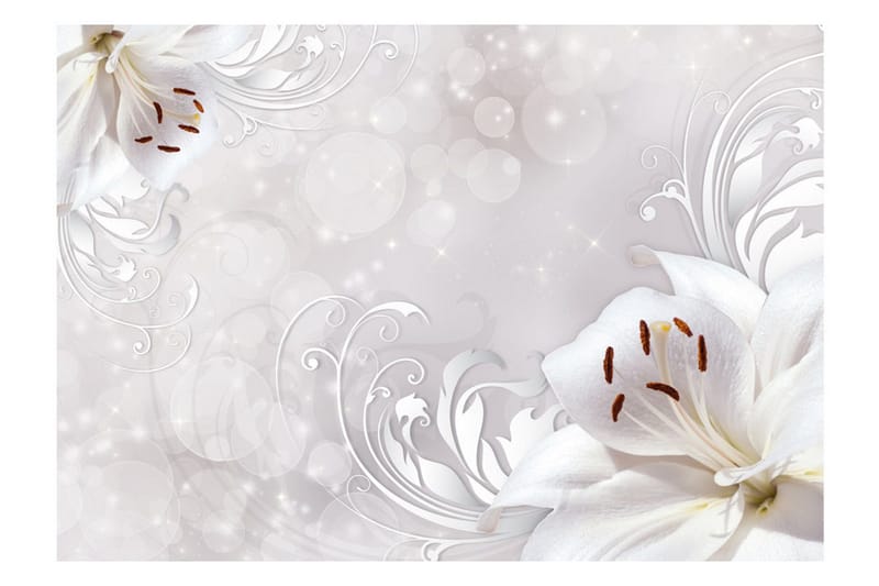 FOTOTAPET Winter Song 100x70 - Artgeist sp. z o. o. - Inredning & dekor - Väggdekor - Tapeter & tapettillbehör - Fototapeter