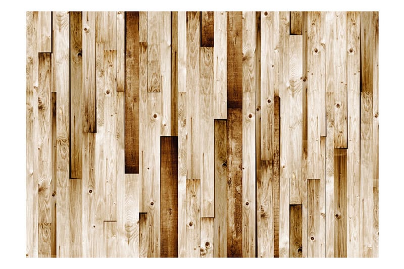 FOTOTAPET Wooden Boards 250x175 - Artgeist sp. z o. o. - Inredning & dekor - Väggdekor - Tapeter & tapettillbehör - Fototapeter