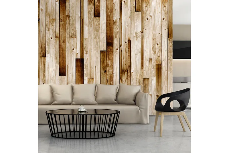 FOTOTAPET Wooden Boards 350x245, Artgeist sp. z o. o.