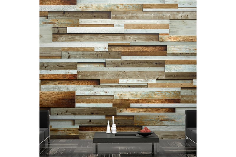 FOTOTAPET Wooden Order 200x140, Artgeist sp. z o. o.