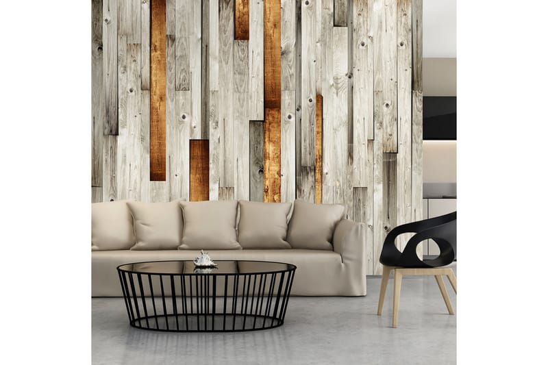 FOTOTAPET Wooden Theme 250x175, Artgeist sp. z o. o.