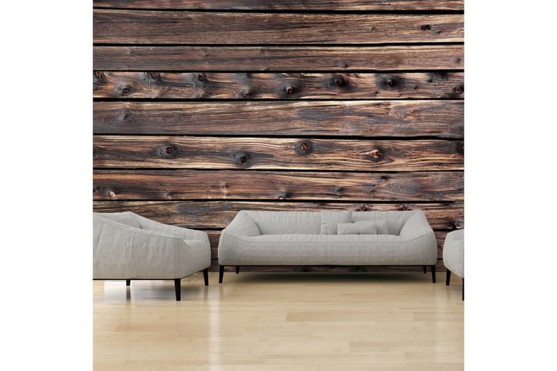 FOTOTAPET Wooden Warmth 400x280 - Artgeist sp. z o. o. - Inredning & dekor - Väggdekor - Tapeter & tapettillbehör - Fototapeter