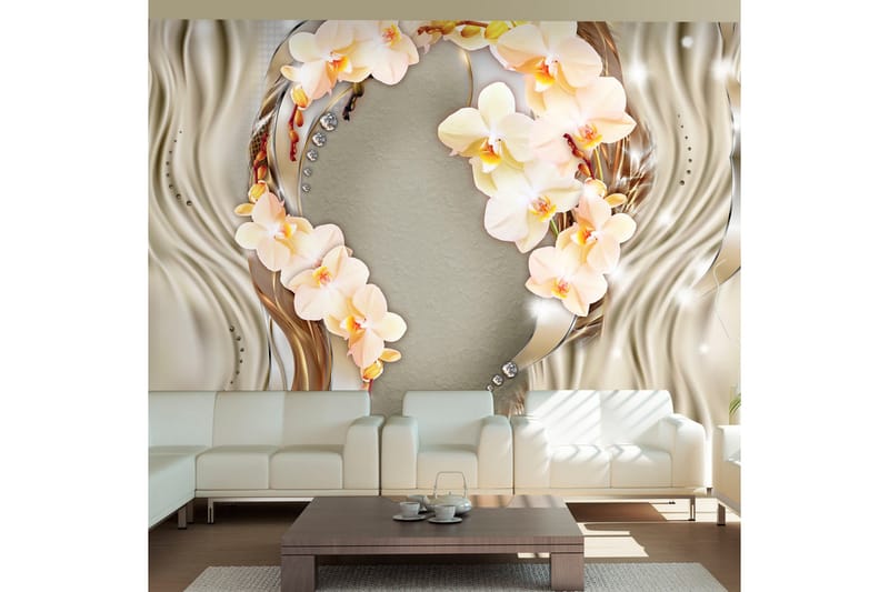 FOTOTAPET Wreath Of Orchids 250x175, Artgeist sp. z o. o.