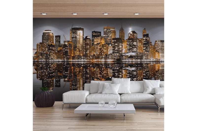 Fototapet XXL American Gold 550x270 - Artgeist sp. z o. o. - Inredning & dekor - Väggdekor - Tapeter & tapettillbehör - Fototapeter