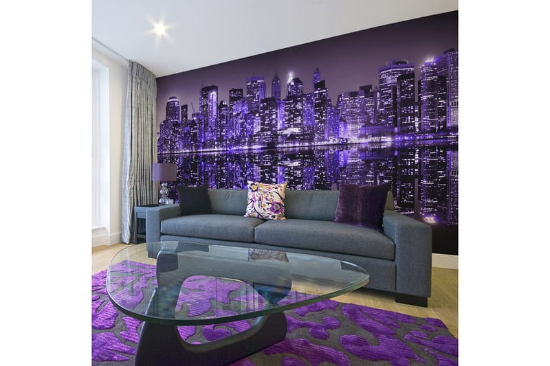 Fototapet XXL American Violet 550x270 - Artgeist sp. z o. o. - Inredning & dekor - Väggdekor - Tapeter & tapettillbehör - Fototapeter