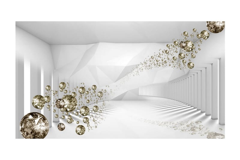 Fototapet XXL Corridor Of Diamonds 500x280 - Artgeist sp. z o. o. - Inredning & dekor - Väggdekor - Tapeter & tapettillbehör - Fototapeter