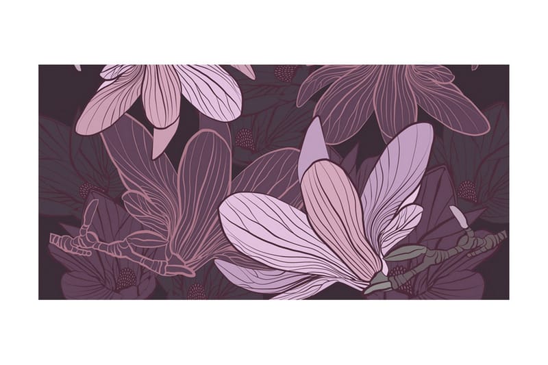 Fototapet XXL Dreamy Flowers 550x270 - Artgeist sp. z o. o. - Inredning & dekor - Väggdekor - Tapeter & tapettillbehör - Fototapeter