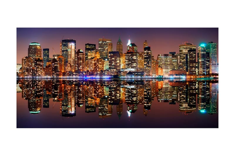 Fototapet XXL Gold Reflections NYC 550x270, Artgeist sp. z o. o.