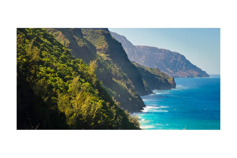 FOTOTAPET XXL Na Pali Coast Kauai Hawaii 550x270 - Artgeist sp. z o. o. - Inredning & dekor - Väggdekor - Tapeter & tapettillbehör - Fototapeter
